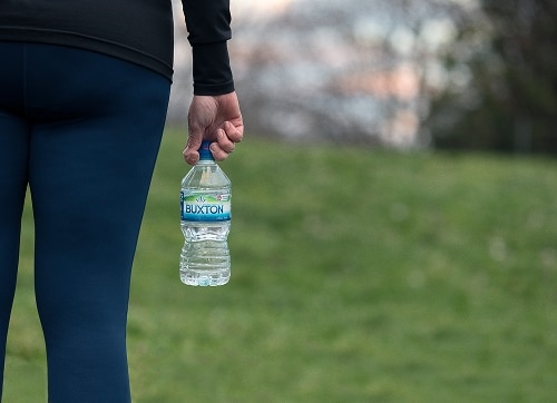 pants and bottle