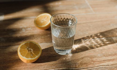 glass of water