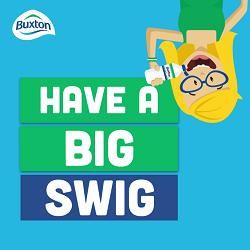 Drink more water with Buxton's Big Swig.