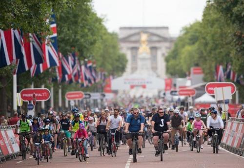 Buxton Water supporting the 2016 Prudential Ride London Event