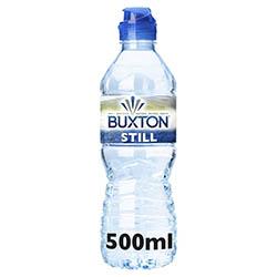Buxton Still Natural Mineral Water Bottle 0.5