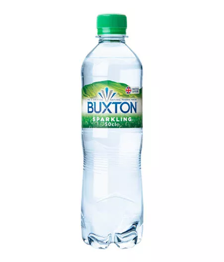 Buxton Sparkling Natural Mineral Water Bottle